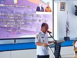 Launching Aplikasi Sikeudes, Bupati Surunuddin Ingatkan Kepala Desa tak Berurusan Hukum