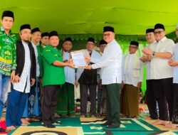 Launching Koperasi Ansor, Bupati Surunuddin Bantu Puluhan Juta Rupiah