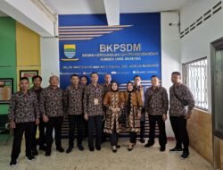 Tingkatkan Penerapan Sanksi Etik ASN, BKPSDM Konsel Studi Banding Ke Pemkot Bandung