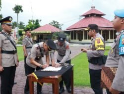 Tiga Kasat dan Delapan Kapolsek Jajaran Polres Konawe Selatan Berganti