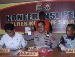 Satresnarkoba Polres Konsel Tangkap Warga Buke, Di Duga Edarkan Sabu