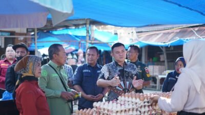 Sidak Pasar Ranomeeto, Wabup Konsel Ini Bagian Dari Menjaga Inflasi