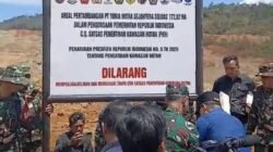 Rambah Kawasan Hutan, Lahan PT TMS di Kabaena disegel Tim Satgas PKH
