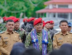 Pemkab Konsel Sambut Kedatangan Grup 5 Kopassus
