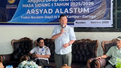 Reses Di Kelurahan Kambu, Anggota DPRD Kota Kendari Drs Arsyad Terima Keluhan Warga