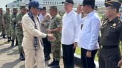 Bupati Irham Sambut Kedatangan Wamenhan RI, Marsekal Madya TNI (Purn) Donny Ermawan T., M.D.S., M.S.P