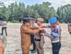 Bupati Irham Kalenggo Bacakan Amanat Kapolri pada Apel Gelar Pasukan Operasi Ketupat 2026