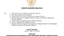 Pemkab Konawe Selatan Berlakukan Sistem Kerja WFO dan WFH