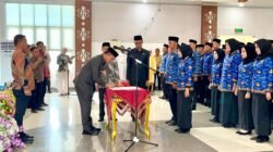 Kukuhkan 163 PNS Konawe Selatan, Bupati Irham Tekankan Profesionalisme dan Integritas