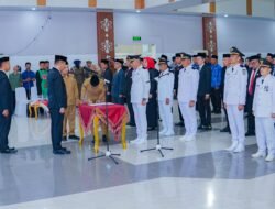 Rotasi Sejumlah Pejabat, Bupati Irham Kalenggo Lantik Eselon III dan IV