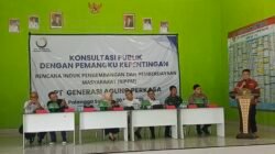 PT Generasi Agung Perkasa Gelar Konsultasi Publik, Susun 8 Sektor Program Pemberdayaan Masyarakat