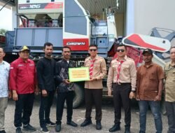 Dukung Program Cetak Sawah dan Swasembada Pangan, Pemda Konsel Serahkan 4 Combine Harvester ke Brigade Pangan