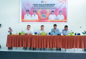 Rapat Kerja KONI Konawe Selatan Bahas Persiapan MUSORKAB, 33 Pengcab Dukung H. Wahyu Ade Pratama Imran