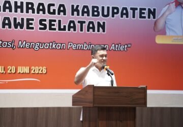 Terpilih Secara Aklamasi, Wahyu Pimpin KONI Konawe Selatan Fokus Pembinaan Atlet Lokal