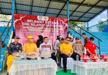 Bupati Irham Kalenggo Buka Porseni di Kecamatan Wolasi dan Resmikan Lapangan Tamoti, Gelorakan Sportivitas dan Mutu Pendidikan