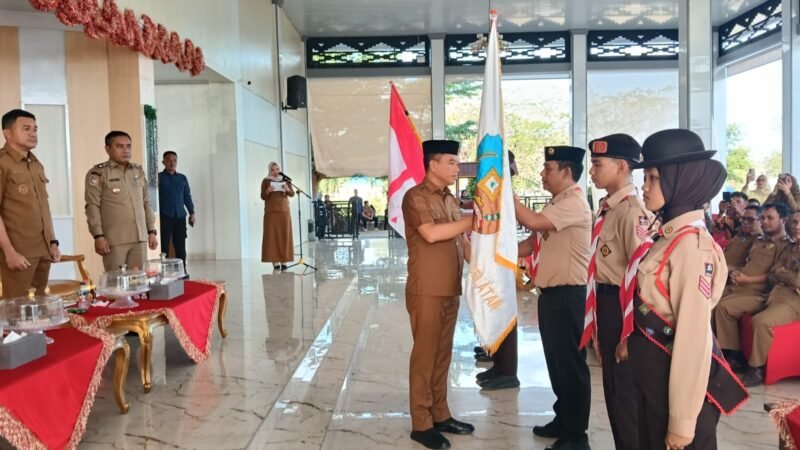 Bupati Irham Kalenggo Lepas Kontingen Pramuka Konawe Selatan ke Jamnas XII 2026