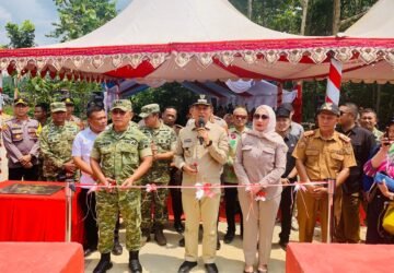 Bupati Konsel Apresiasi Bantuan Jembatan Perintis Garuda dari Kementerian Pertahanan dan TNI AD