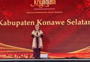Ketua Dekranasda Konsel Bawa Indentitas Budaya Daerah Ke Panggung Kriyanusa 2026
