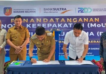 Dorong Transparansi Keuangan, Bank Sultra dan Pemkab Konawe Selatan Resmi Terapkan Kartu Kredit Pemerintah Daerah
